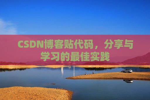 CSDN博客贴代码,分享与学习的最佳实践
